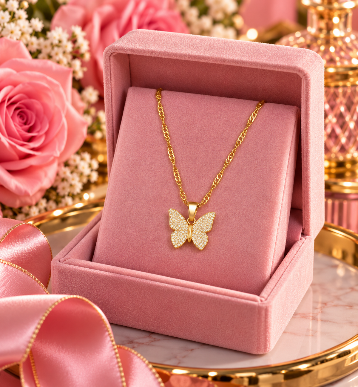 The Butterfly Elegance Necklace