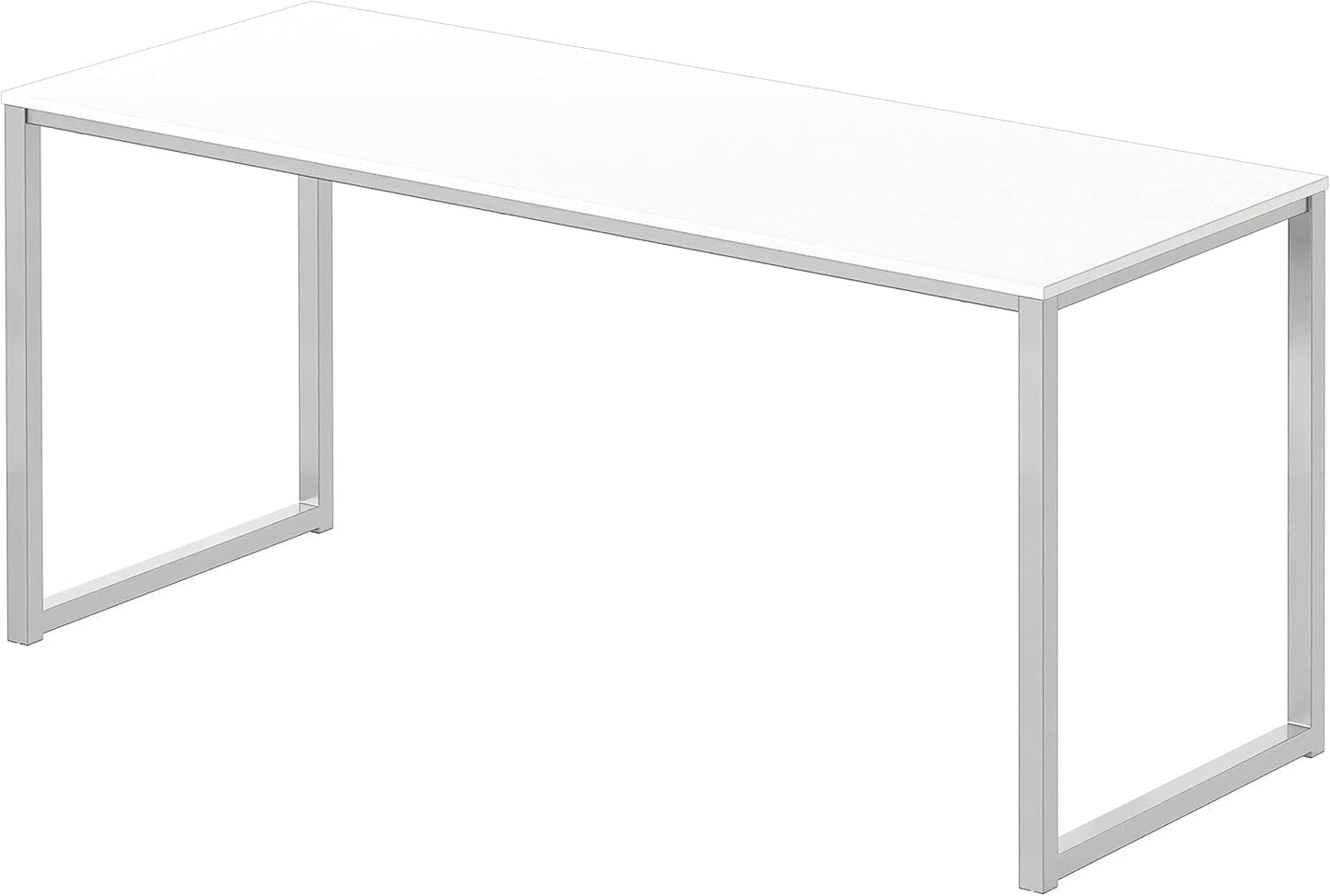 SHW Mission 48-Inch Home Office Computer Desk, White